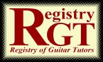 Registry of guitar tutors
