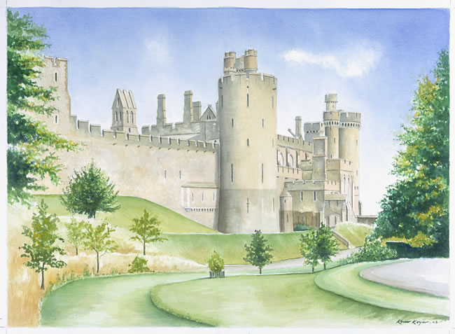Arundel Castle on a summers day - Kevan Koya